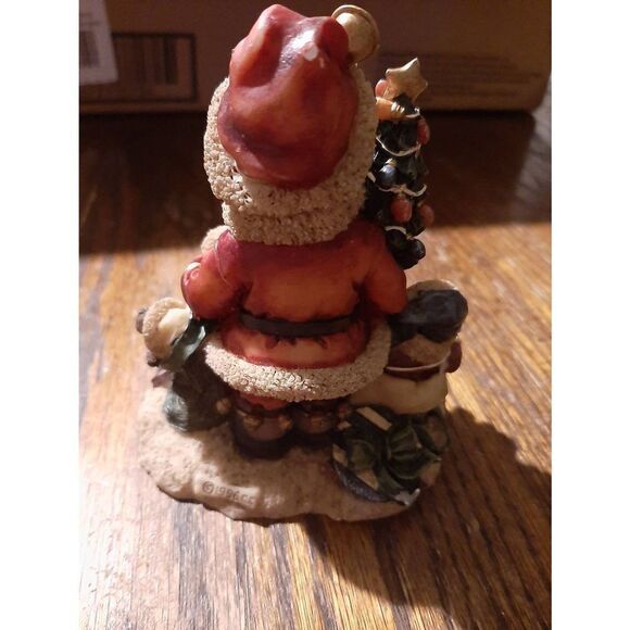 Vintage Barkley Crossing Santa Paws BC78605 Dog Santa Puppy Christmas Holiday - Picture 4 of 7